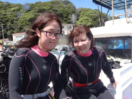 新井さん親子