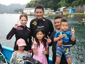 赤重さんご夫婦＆岩田さん親子