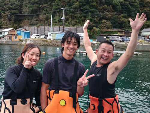 杉本さんご夫婦＆甲谷さん
