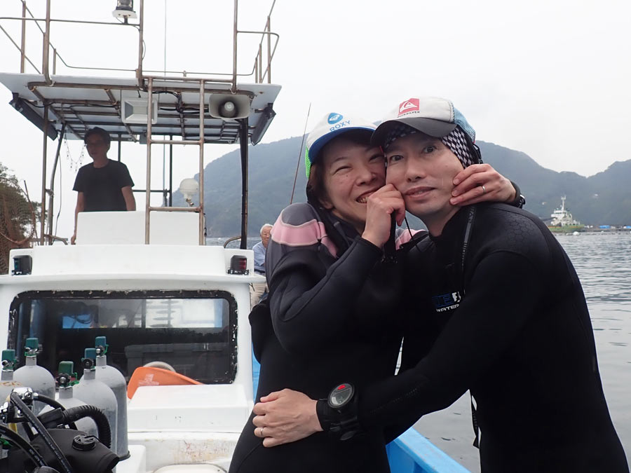 尾崎さんご夫婦＆新船頭