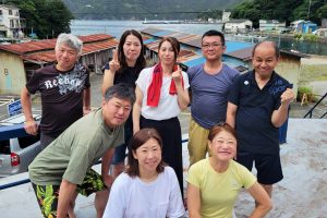 海野さん、中島さん、望月さん、スタッフ吉川、車田さん、佐藤さん、杉山さん、土井さん