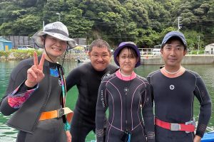 東さん、オーナー藤井、飯田さんご夫婦