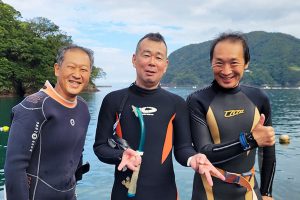 スタッフ金子、押之見さん、今さん