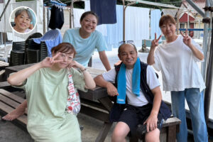 （矢野さん）、広瀬さん、香織さん、車田さん、智美さん