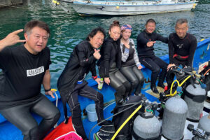 真野さんご夫婦、五十嵐さんご夫婦、オーナー藤井、安松さん