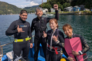 松岡さん、矢野さん、廣瀬さん、智美さん