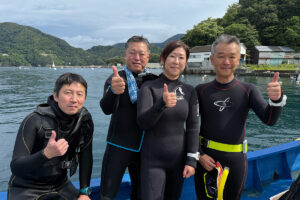 三戸さん、佐藤さん、杉山さん、安松さん