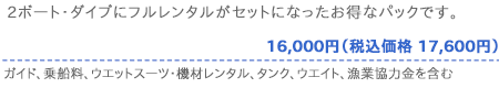 ビギナーズパック料金