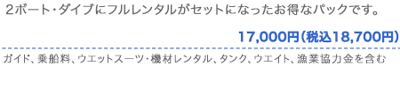 ビギナーズパック料金