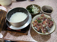 さくらのアジのまご茶漬け さくらのアジのまご茶漬け